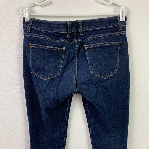 American Apparel Dark Wash Skinny Jeans Size 31 - Picture 4 of 8